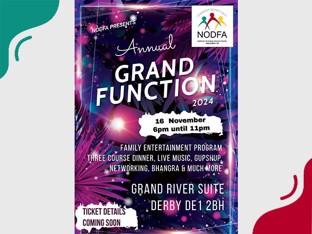 Annual Grand Function – 16th Nov 2024